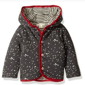 BURT'S BEES reversible star constellation jacket